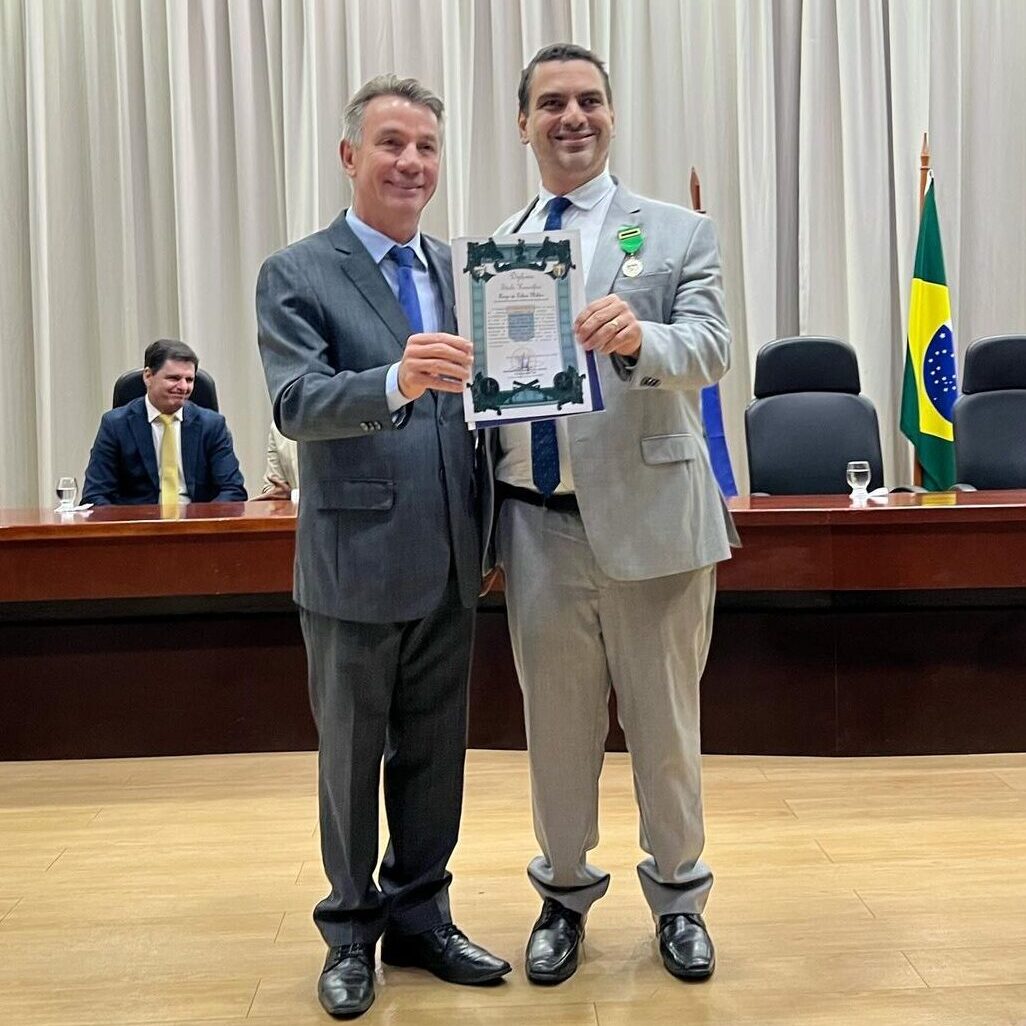 Secretário Rafael Fraia e Denarium-Amigo da Polícia Militar